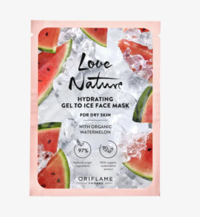 Хидратираща гел маска за лице Love Nature с органична диня 46990