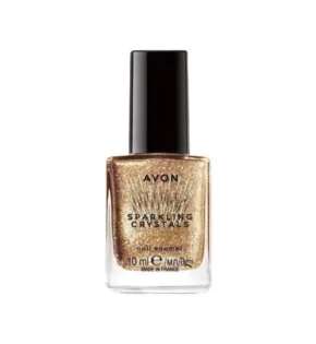 Лак за нокти Avon Spraking Crystals Classic, цвят „Празнично злато“ 31447